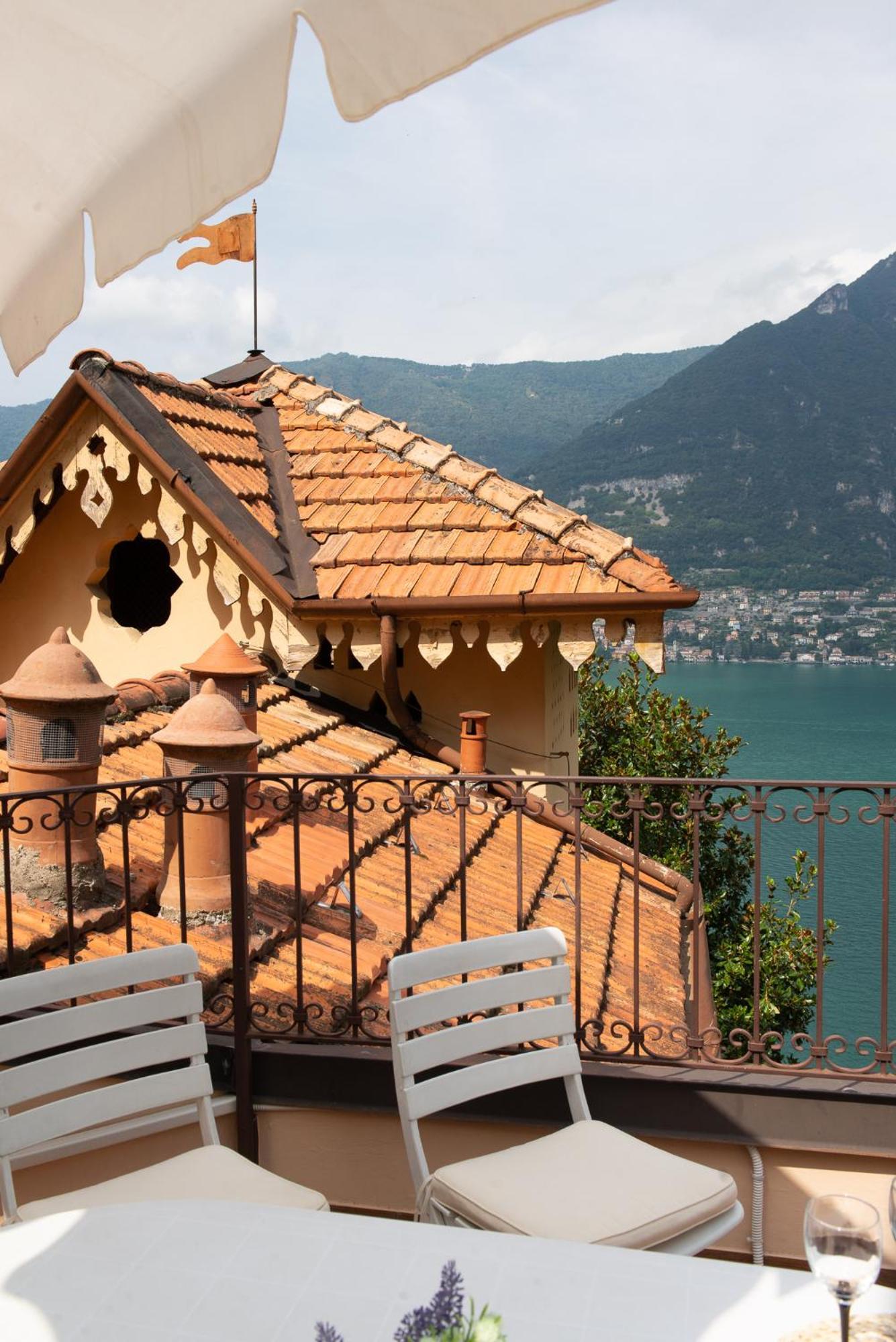 Appartamento "Bella Vista" Sul Lago Di Como Faggeto Lario Exterior photo